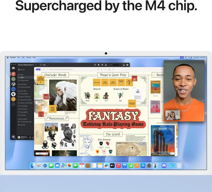 Actual product image Apple iMac 2024 (M4, 24 GB, 512 GB, Apple M4 10-Core)