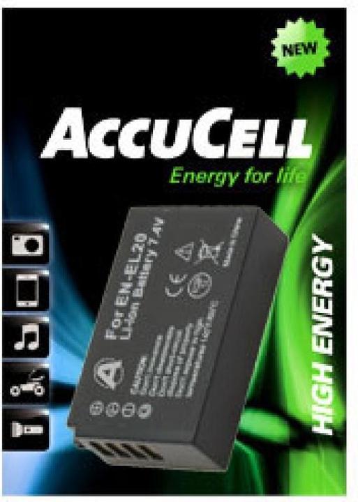 Image du produit AccuCell Accu EN-EL20, Nikon 1 J1 (Batterie)