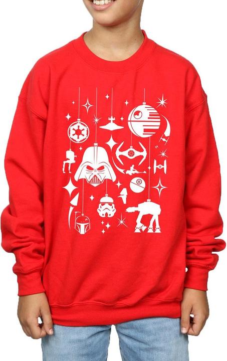 Actual product image Star Wars Boys Christmas Decorations Sweatshirt (140, 146)