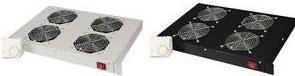 Actual product image Digitus DN-19 FAN-4-HO-SW Rack-mount ventilation unit 4 fans, black