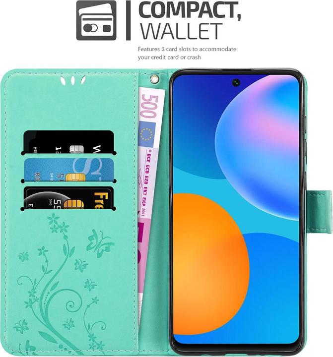 Image du produit Cadorabo Pochette Flower Book (Huawei P Smart (2021))