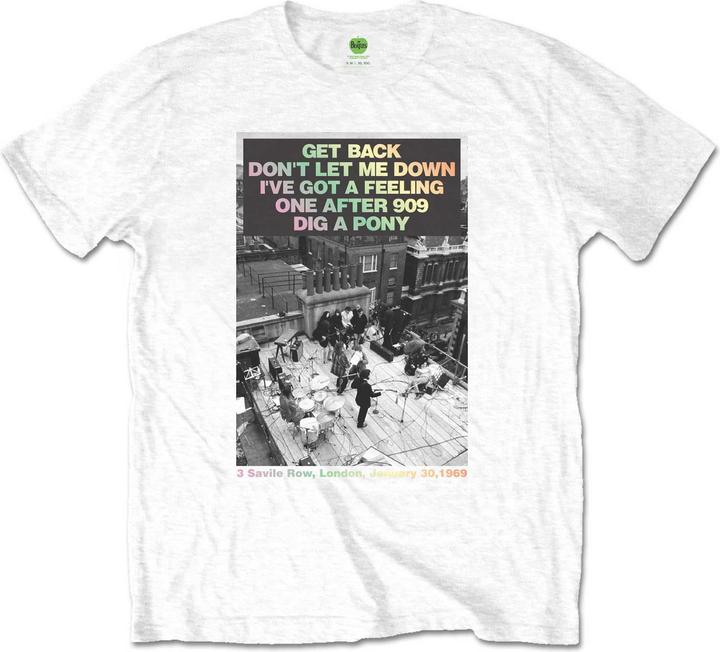 The Beatles Rooftop Songs Gradient