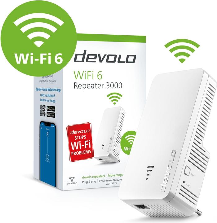 Produktbild Devolo Repeater 3000 (2402 Mbit/s, 574 Mbit/s)