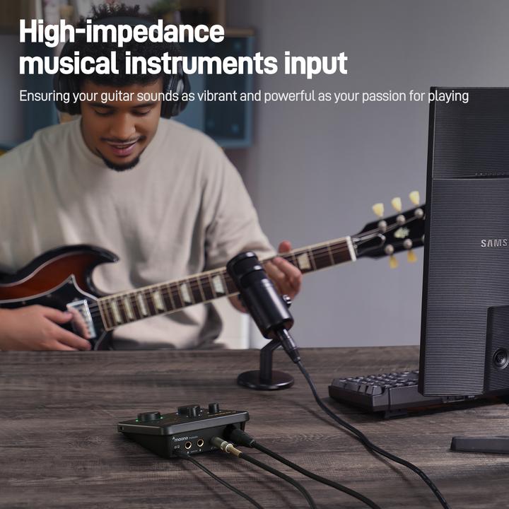 Actual product image Maono PS22 LITE Audio Interface (USB)