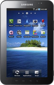 Actual product image Samsung Galaxy Tab P1000, 16 GB - 7 inch display - WiFi + 3G (16 GB)