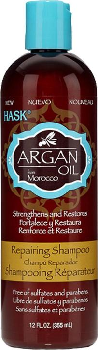 Produktbild Hask ARGAN OIL repairing shampoo 355 ml (355 ml, Flüssiges Shampoo)