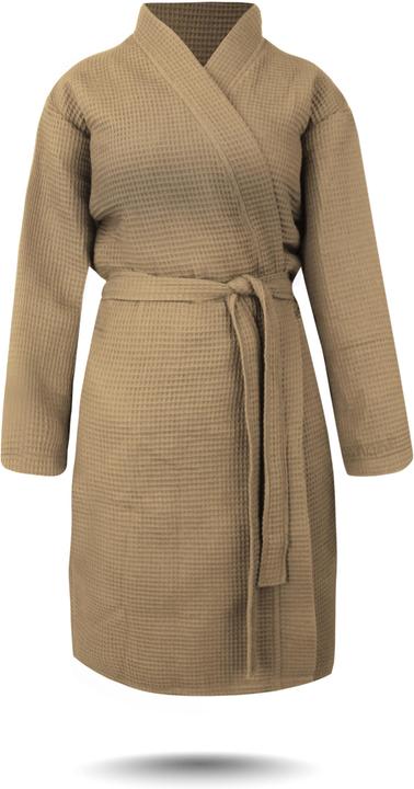 Produktbild Normani Damen Bademantel mit Waffel-Piqué Kelin (XL)