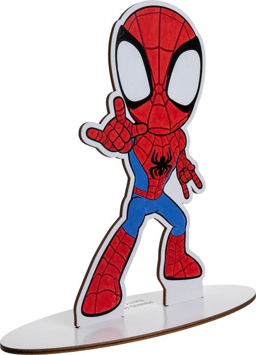 Actual product image Craft Buddy Spiderman XL Buddy, Paint By Numbers Kit