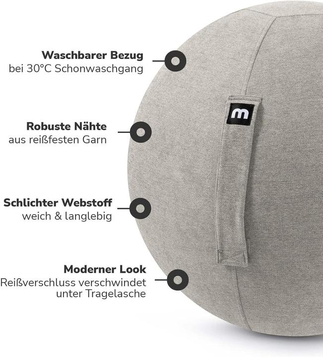 Image du produit Mokebo Ergonomischer Sitzball für Büro & Schwangerschaft (65 cm)