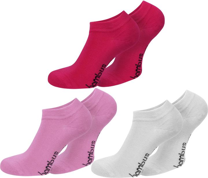Normani 6 Paar Bambus-Gesundheitssocken Sneakers