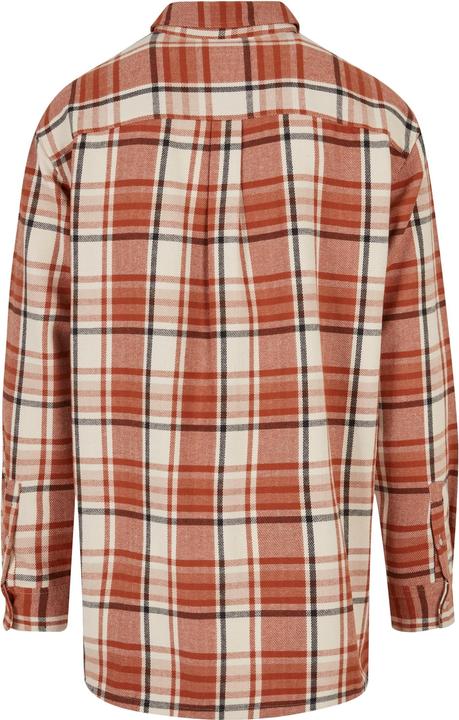 Produktbild Urban Classics Long Oversized Checked Leaves Shirt (L)