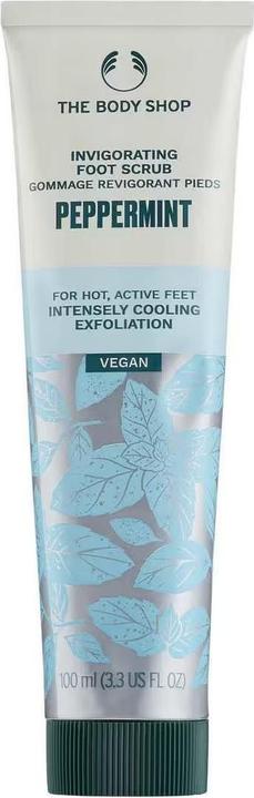 Body Shop PEPPERMINT Exfoliant tonifiant pour les pieds à la pierre ponce 100 ml (Déodorants & poudre pour les pieds, 1 ml)