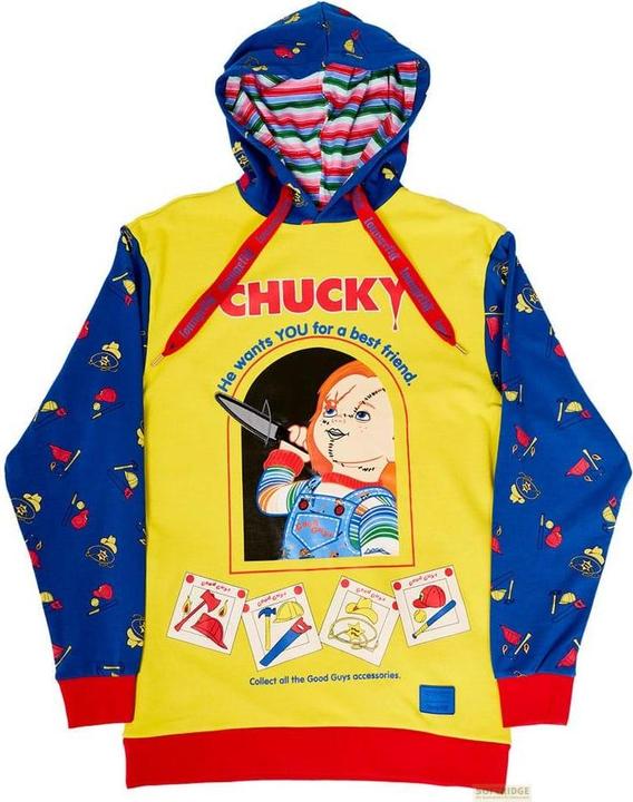 Immagine prodotto Loungefly Child's Play by giacca con cappuccio Chucky taglia M (M)