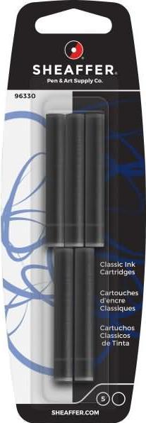 Immagine prodotto Sheaffer Cartuccia d'inchiostro nera (Calamaio, Nero)
