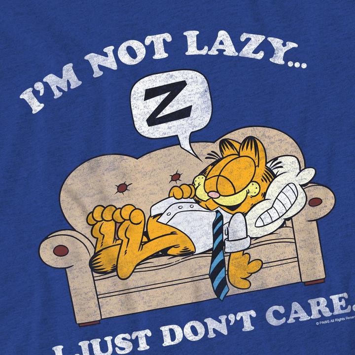 Image du produit Garfield - T-shirt NOT LAZY - Adulte (S)