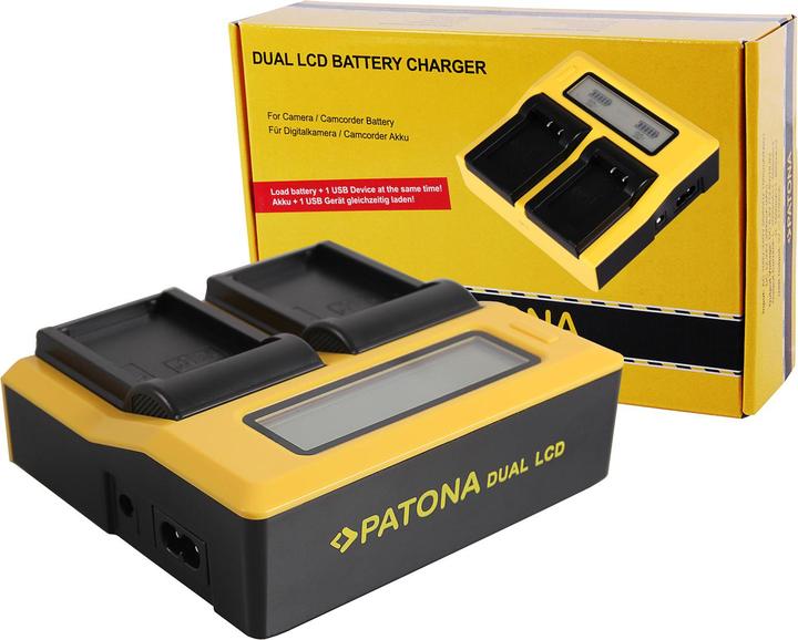 Immagine prodotto Patona Doppio caricabatterie LCD (Caricatore)