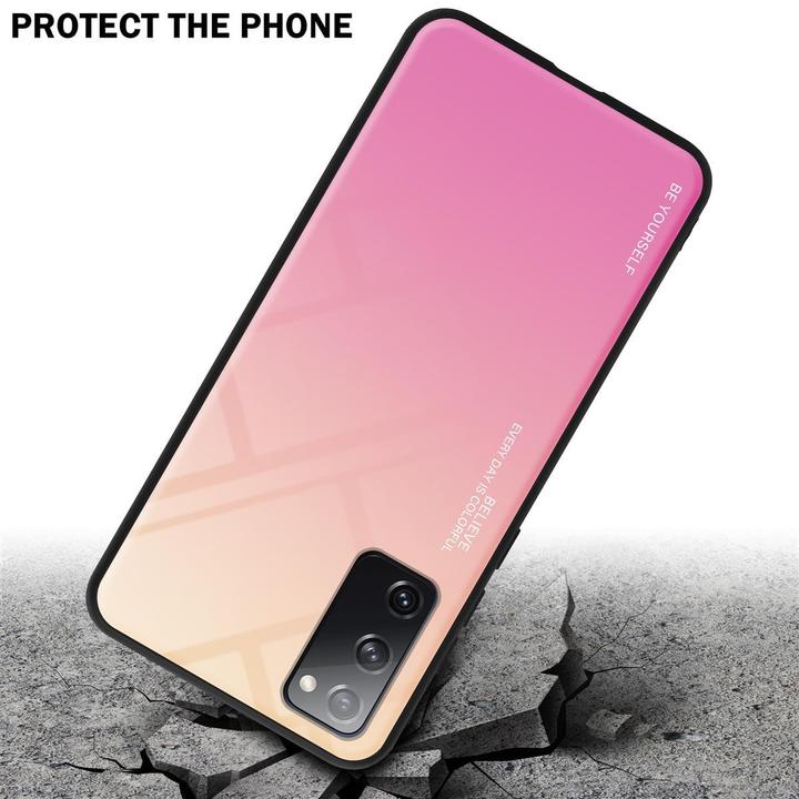 Produktbild Cadorabo TPU 2 Farben Glas Cover (Samsung Galaxy S20 FE)
