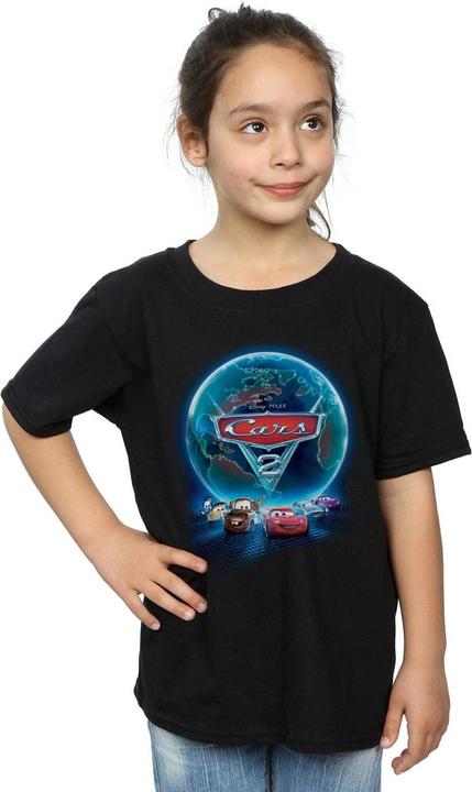 Produktbild Disney Cars Globe Movie Poster TShirt Mädchen (128)