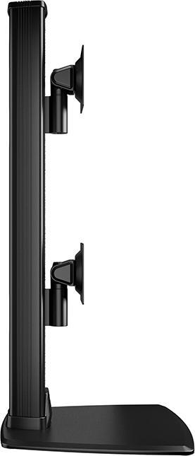 Image du produit Multibrackets Support d'écran Dual 32-50", noir, vertical (Tables, 50")