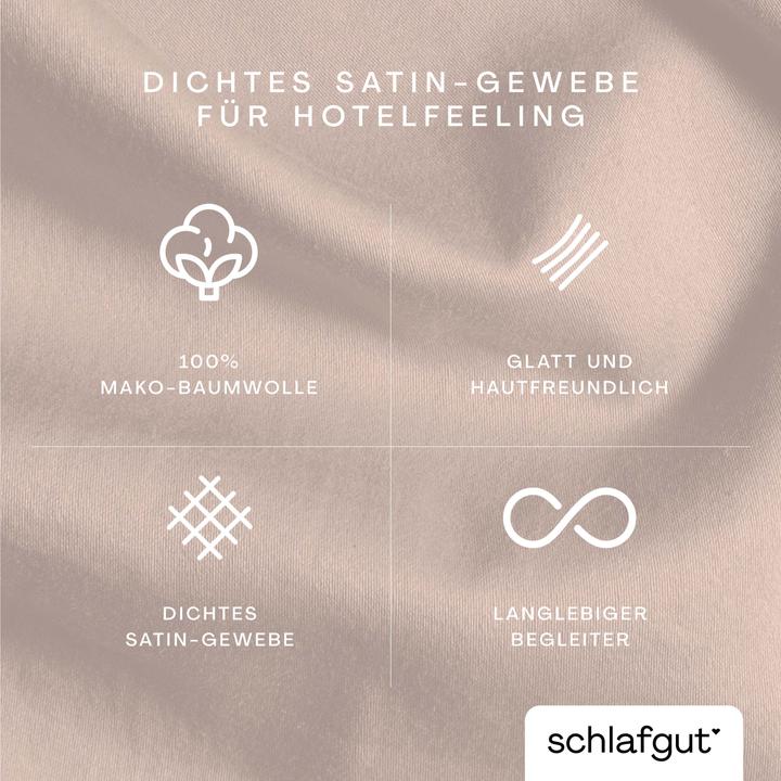 Image du produit schlafgut Woven Satin (Housse de couette, 80 x 80 cm)