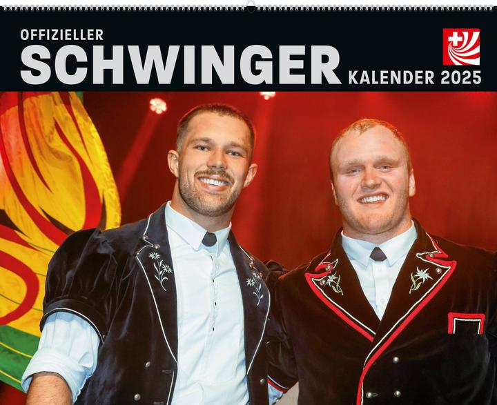 Actual product image Official wrestling calendar 2025 (14 x 14 cm, No binding, German)