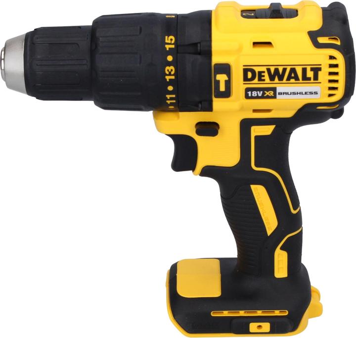 Image du produit DeWalt DCD 778 D2T Perceuse-visseuse à percussion sans fil 18V 65Nm + 2x batterie 2,0 Ah + chargeur (Fonctionnement sur piles)