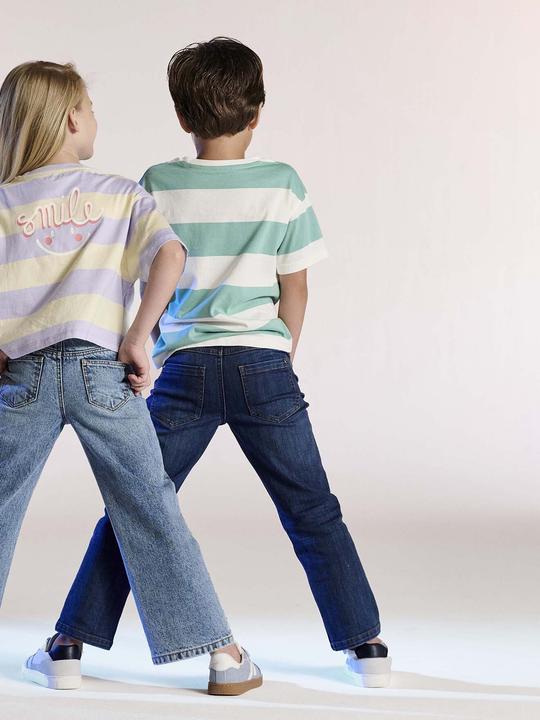 Actual product image Vertbaudet Die UNVERWÜSTLICHE, robuste Jungen Jeans mit Dehnbund WATERLESS (98)