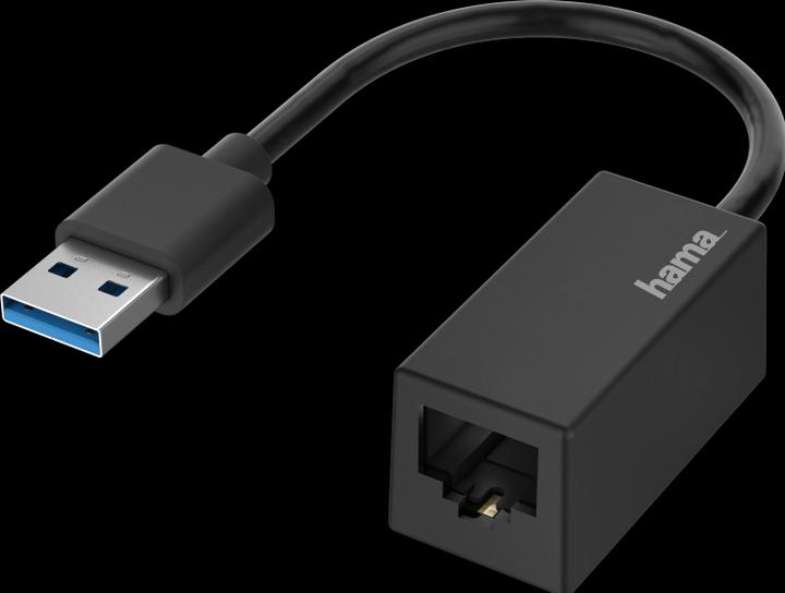 Actual product image Hama USB 3.0 adapter to RJ45/LAN (USB, RJ45 (1x))