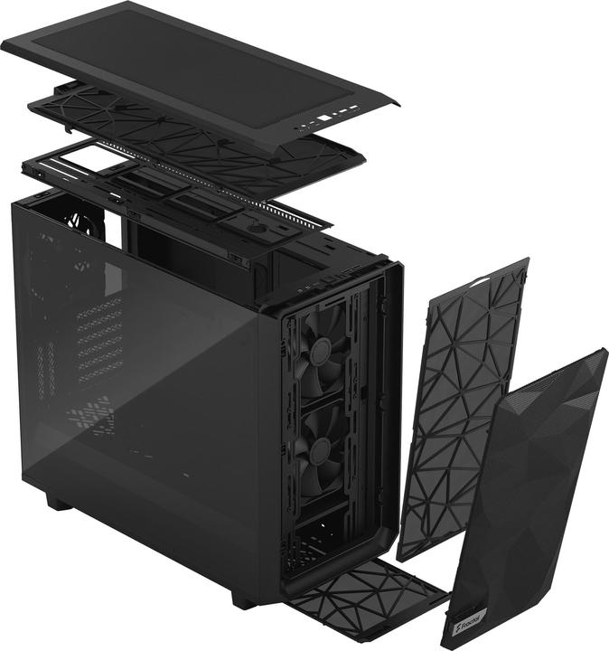 Productafbeelding Fractal Meshify 2 Zwart TG Licht (ATX)
