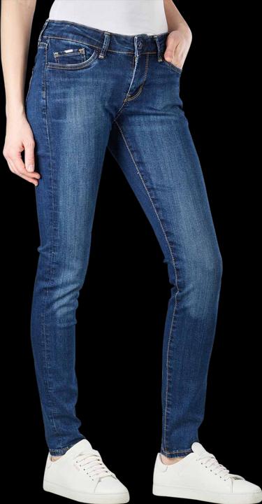 Actual product image Pepe Jeans Pixie Skinny Fit Powerflex Dark Wiser (W25/L30)