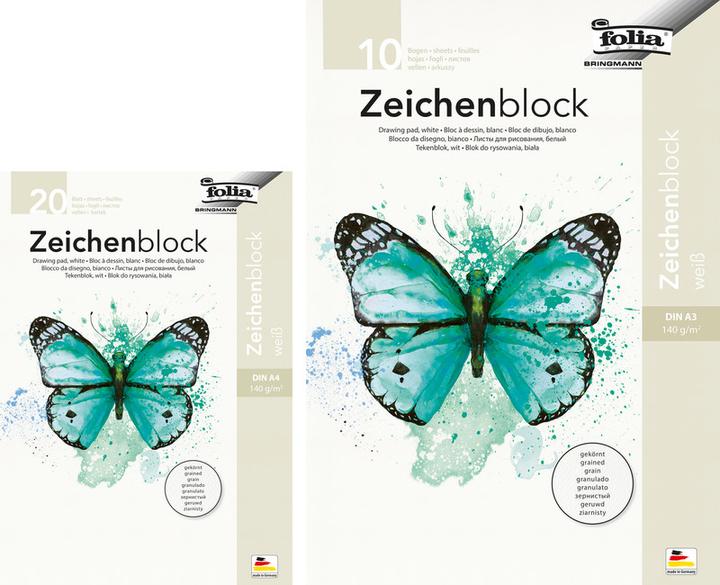 Actual product image Folia Drawing Paper Block (A4, Soft cover)