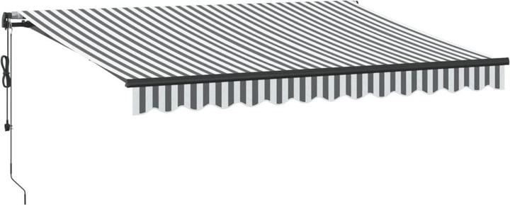 Actual product image VidaXL Markise Gelenkarmmarkise Sonnenmarkise Balkon Automatisch 350x250cm (3.50 m)