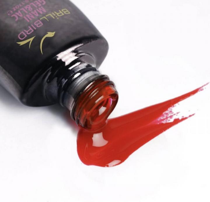 BrillBird Tiffany Gel&Lac T2 - Rose 5ml (Pink, Vernis semi-permanent)