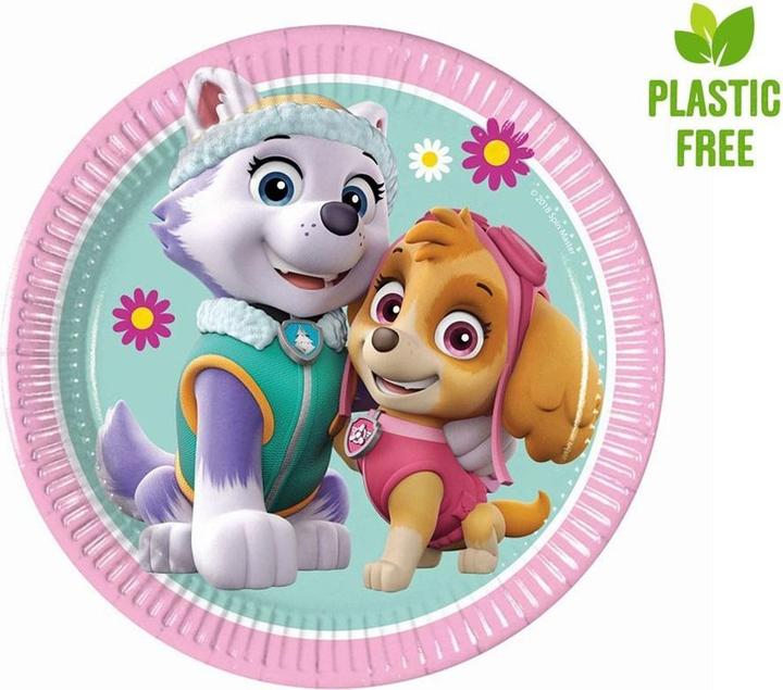 Image du produit GoDan Assiette en carton Paw Patrol 20cm 8pcs (8 x)
