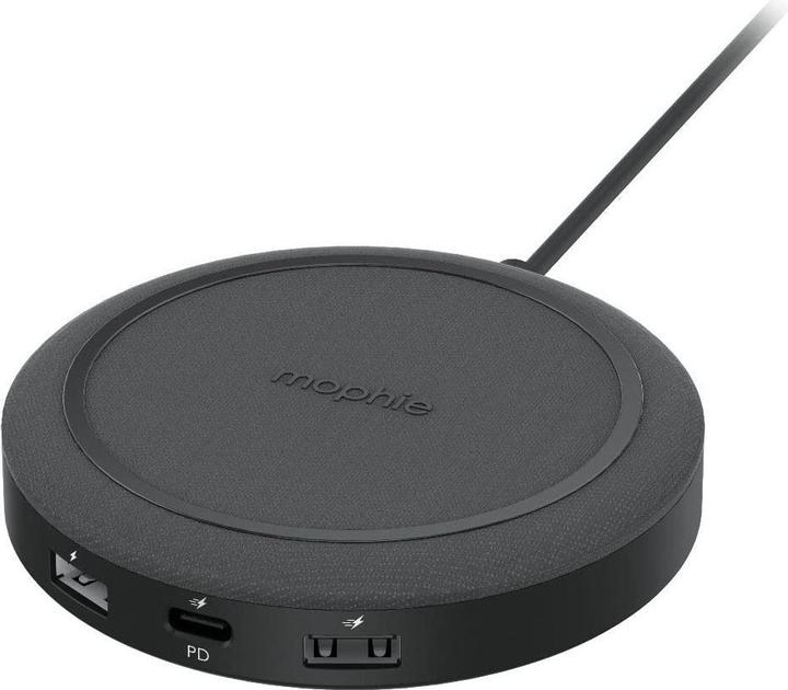 Immagine prodotto mophie Hub di ricarica wireless universale - ładowarka do czterech urządzeń, ładowanie bezprzewodowe 10 (15 W)
