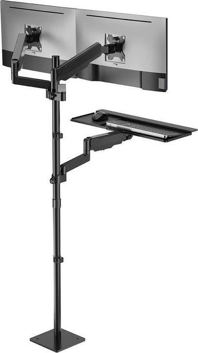 Immagine prodotto myWall My Wall Mobiler Sitz-/Steh-PC-Arbeitsplatz (31.89")