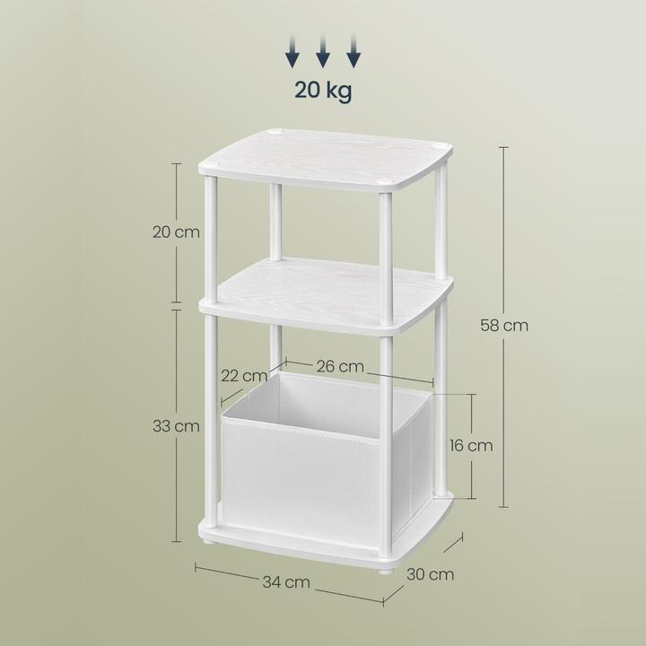 Produktbild Jamb Beistelltisch (30 x 34 x 58 cm)