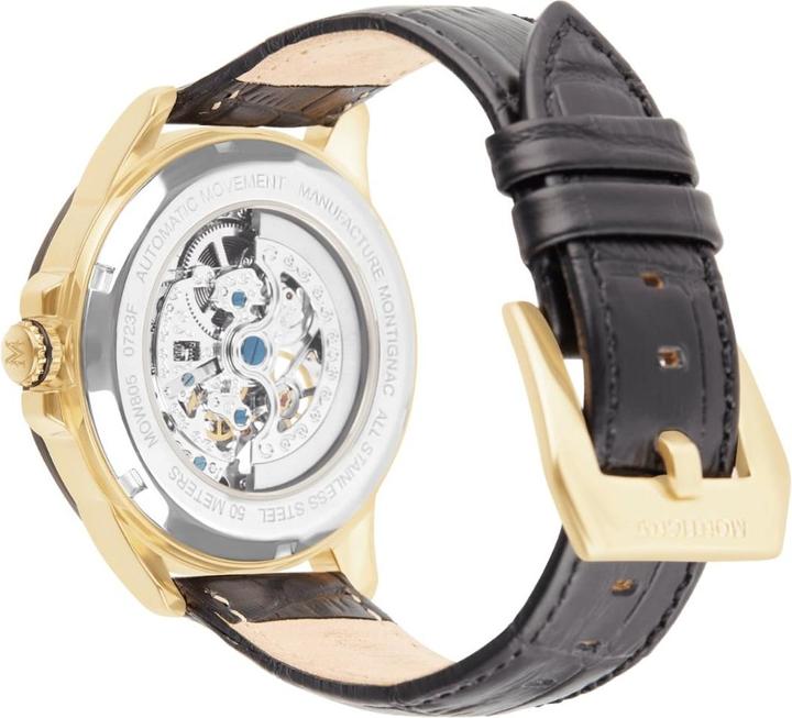 Produktbild Montignac Automatische Uhr Round (Skeleton-Uhr, 42 mm)