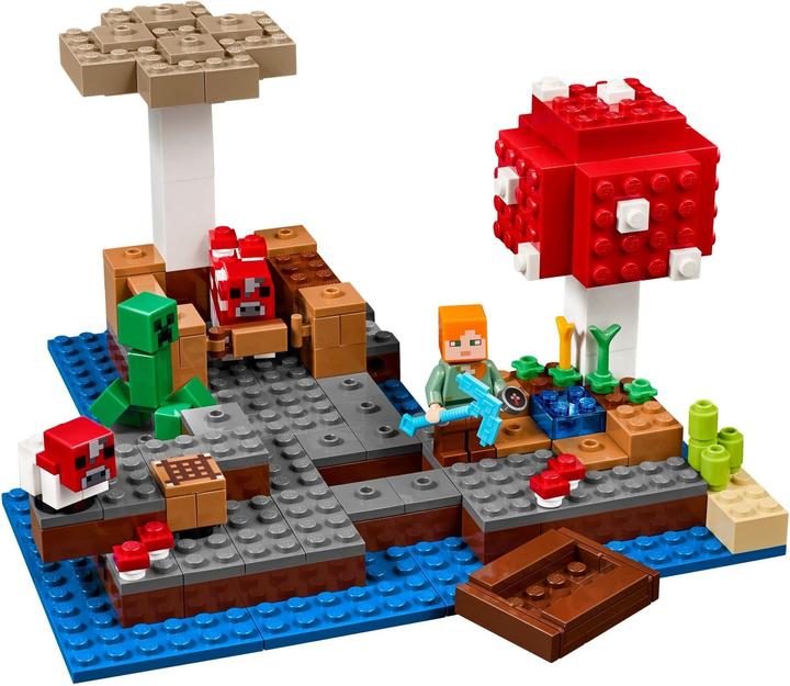 Immagine prodotto LEGO L'isola dei funghi (21129, LEGO Minecraft)