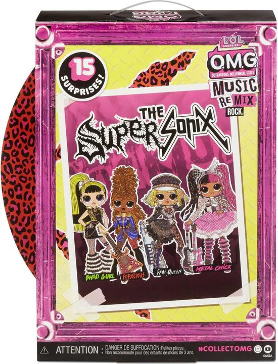 Actual product image L.O.L. Surprise! L.O.L. Surprise OMG Remix Rock-Ferocious