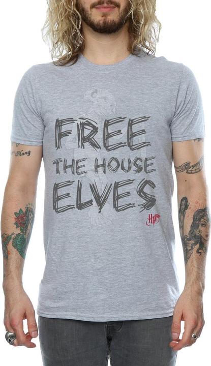 Image du produit - T-shirt DOBBY FREE THE HOUSE ELVES - Homme (XXL)