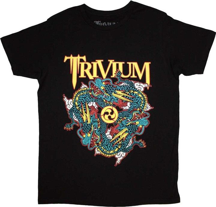 Trivium Dragon Circle Pit TShirt