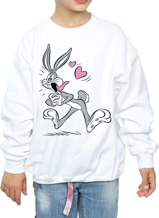 Image du produit Looney Tunes - Sweat BUGS BUNNY IN LOVE - Fille (152, 158)