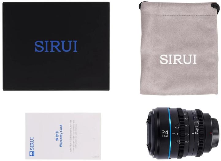 Produktbild Sirui Nightwalker Series 24mm T1.2 S35 (Fujifilm X, APS-C / DX)