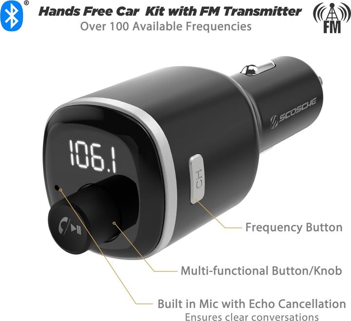 Produktbild Scosche Bluetooth-Freisprecheinrichtung