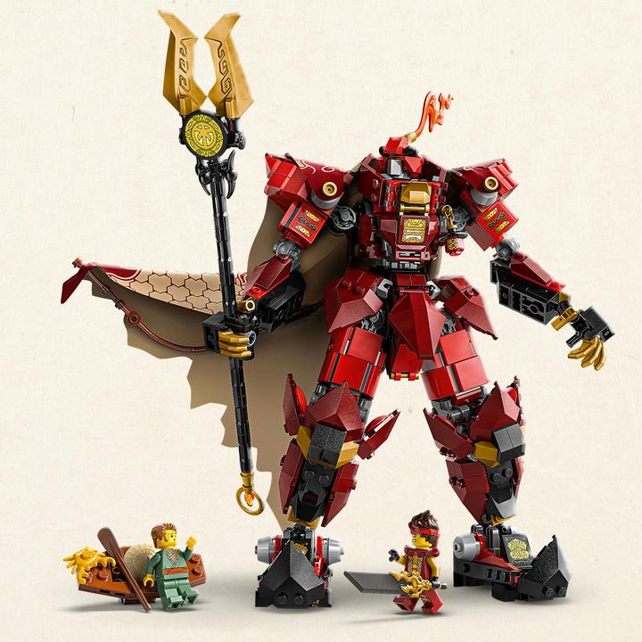 Actual product image LEGO The Fire Knight Mech (71846, LEGO Ninjago)