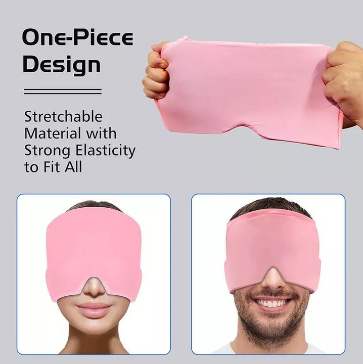 Immagine prodotto PhoneLook Masque / bonnet universel anti-migraine thérapie froid et chaud pour adulte (1 x)