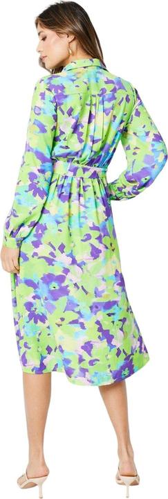 Actual product image Principles Womens/Ladies Abstract Floral Belt Shirt Dress (40 D)