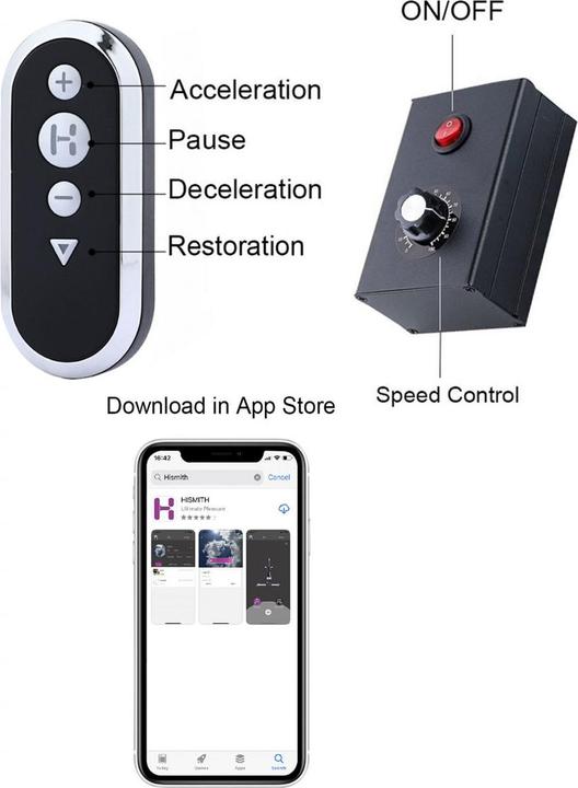 Actual product image HiSmith Premium 1 Fuck Machine 2.0