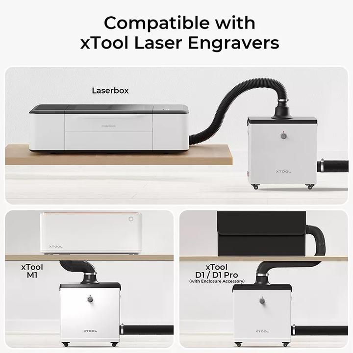 Immagine prodotto XTool purificatore di fumo makeblock